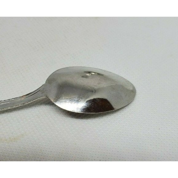 Lot Of 2 Bar Harbor Maine Lobster Embossed Graphic Silver Mini Spoon Collectible - Picture 6 of 12